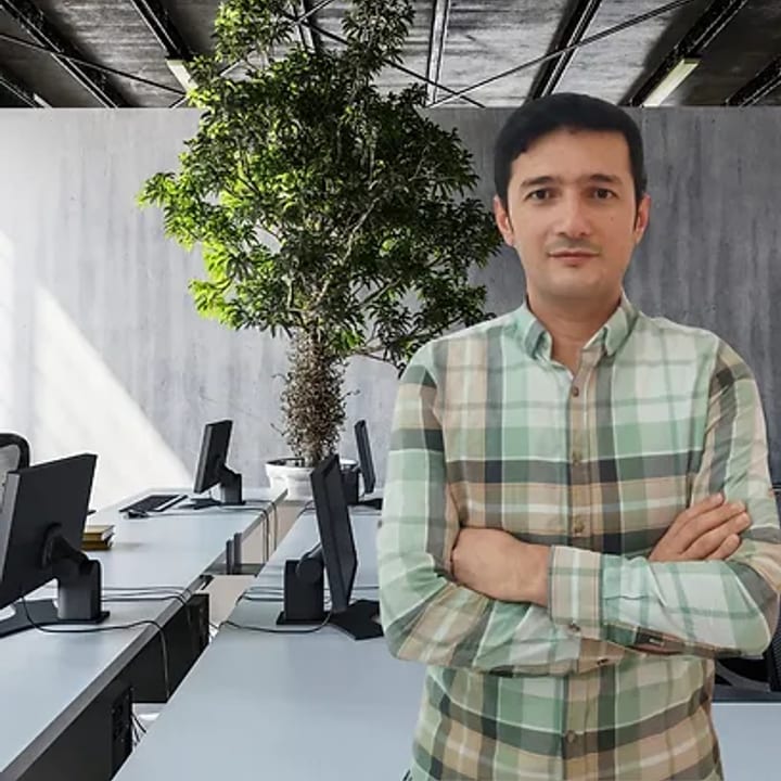 Portrait of Ömer Saylak